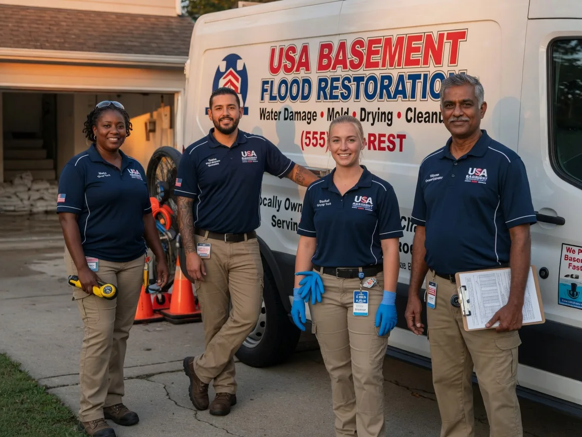 Basement Flood Cleanup company in Sainte Marie, IL